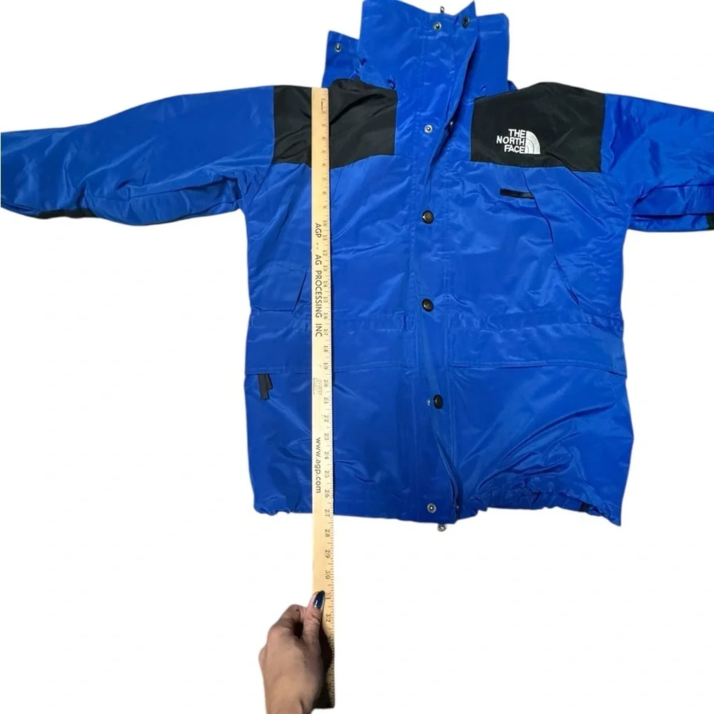 90s Y2K Vintage The North Face Gore-Tex 2-in-1 Alpine Ski Jacket S Blue - Picture 8 of 14